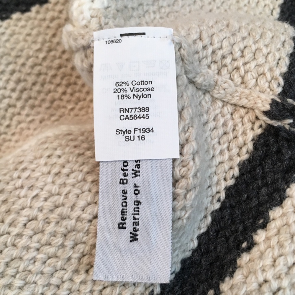 Madewell X/S NWT fringe vest - Picture 6 of 7